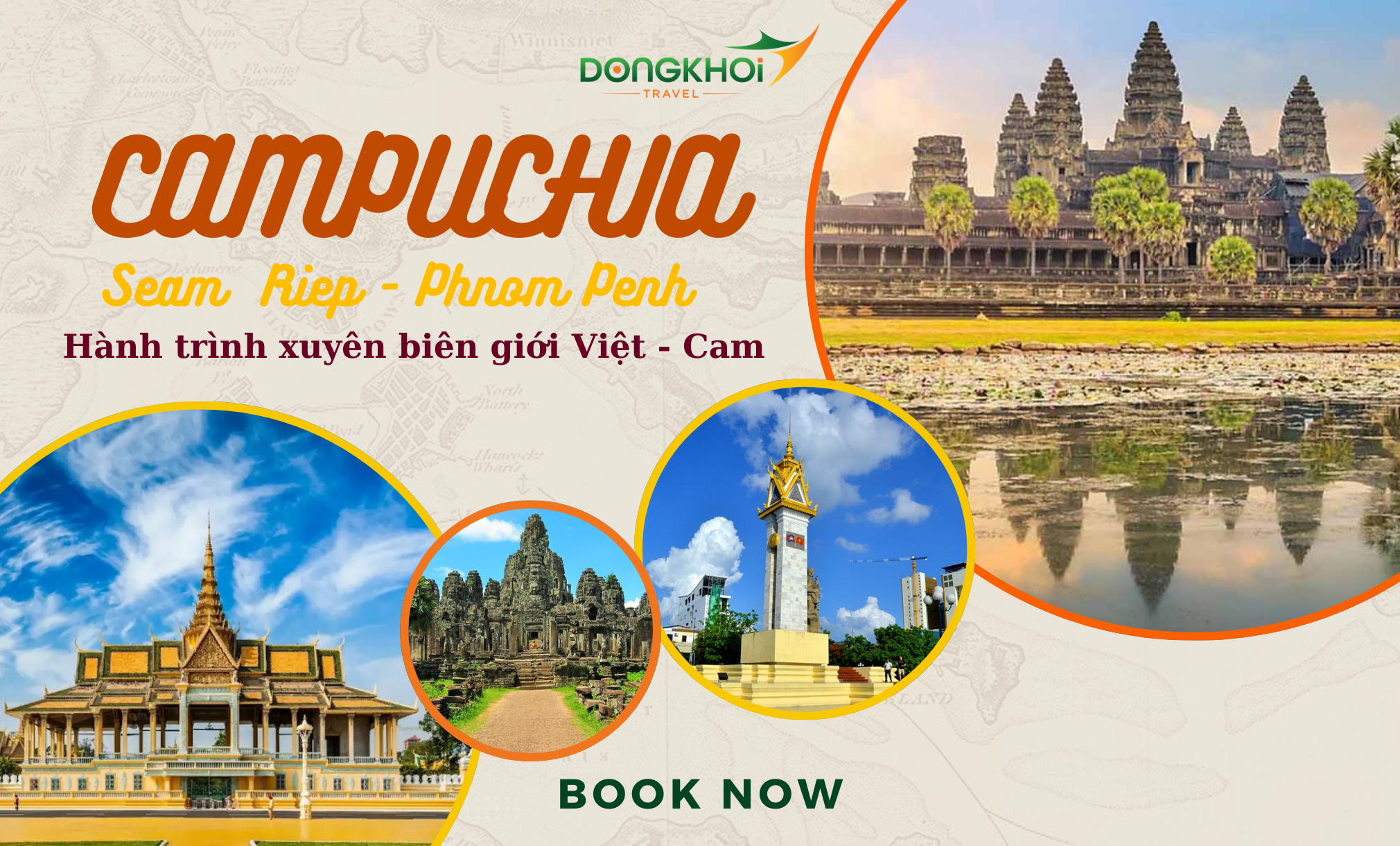 CAMPUCHIA - HÀNH TRÌNH XUYÊN BIÊN GIỚI VIỆT CAM
